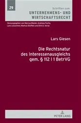 Book cover of Die Rechtsnatur des Interessenausgleichs gem. § 112 I 1 BetrVG by Marcus Bieder