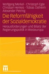 Book cover of Die Reformfähigkeit der Sozialdemokratie by Wolfgang Merkel