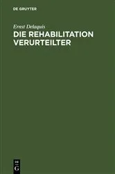 Book cover of Die Rehabilitation Verurteilter by Unknown