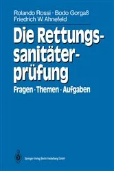 Book cover of Die RettungssanitÃ¤terprÃ¼fung by W. Birkholz