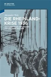 Book cover of Die Rheinlandkrise 1936 by Alexander Wolz