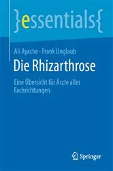 Book cover of Die Rhizarthrose by Ali Ayache