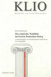 Book cover of Die römische Nobilität im Ersten Punischen Krieg by Bruno Bleckmann