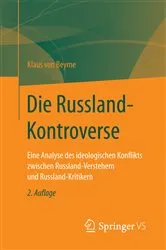 Book cover of Die Russland-Kontroverse (2nd ed.) by Klaus von Beyme