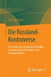 Book cover of Die Russland-Kontroverse by Klaus von Beyme