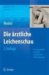 Book cover of Die ärztliche Leichenschau (2nd ed.) by Burkhard Madea
