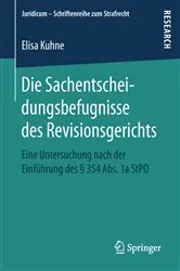 Book cover of Die Sachentscheidungsbefugnisse des Revisionsgerichts by Unknown