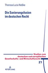 Book cover of Die Sanierungsfusion im deutschen Recht by Unknown