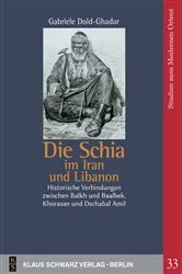 Book cover of Die Schia im Iran und Libanon by Unknown
