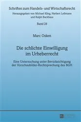 Book cover of Die schlichte Einwilligung im Urheberrecht by Ralph Backhaus