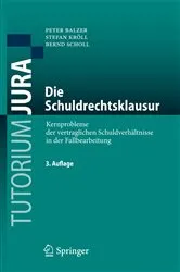 Book cover of Die Schuldrechtsklausur (3rd ed.) by Unknown