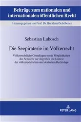Book cover of Die Seepiraterie im Voelkerrecht by Burkhard Schöbener