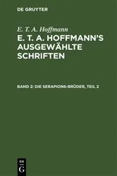 Book cover of Die Serapions-Brüder, Teil 2 by E. T. A. Hoffmann