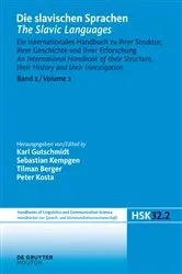 Book cover of Die slavischen Sprachen / The Slavic Languages. Halbband 2 by Sebastian Kempgen