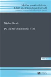 Book cover of Die Societas Unius Personae (SUP) by Barbara Grunewald