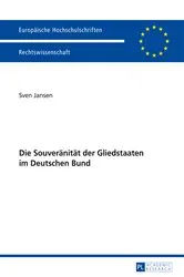 Book cover of Die Souveraenitaet der Gliedstaaten im Deutschen Bund by Unknown