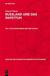 Book cover of Die Sowjetunion und der Vatikan by Eduard Winter