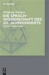 Book cover of Die Sprachwissenschaft des 20. Jahrhunderts by Unknown