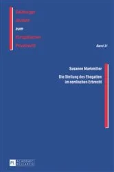 Book cover of Die Stellung des Ehegatten im nordischen Erbrecht by Unknown