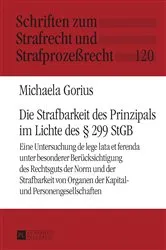 Book cover of Die Strafbarkeit des Prinzipals im Lichte des § 299 StGB by Carsten Momsen