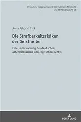 Book cover of Die Strafbarkeitsrisiken der Geistheiler by Unknown
