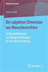 Book cover of Die subjektive Dimension von Menschenrechten by Unknown