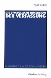Book cover of Die symbolische Dimension der Verfassung by Unknown