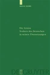 Book cover of Die Syntax Notkers des Deutschen in seinen Übersetzungen by Helge Eilers