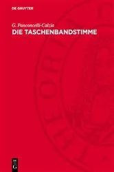 Book cover of Die Taschenbandstimme by Unknown