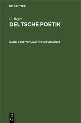 Book cover of Die Technik der Dichtkunst (2nd ed.) by Unknown
