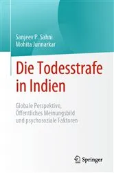 Book cover of Die Todesstrafe in Indien by Sanjeev P. Sahni