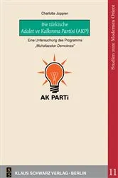 Book cover of Die türkische Adalet ve Kalkιnma Partisi (AKP) by Charlotte Joppien