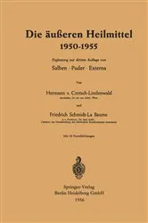 Book cover of Die äußeren Heilmittel 1950–1955 (3rd ed.) by Hermann von Czetsch-Lindenwald