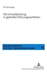 Book cover of Die Umweltpruefung in gestuften Planungsverfahren by Stephan Mitschang