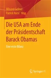 Book cover of Die USA am Ende der Präsidentschaft Barack Obamas by Winand Gellner