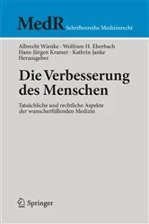 Book cover of Die Verbesserung des Menschen by Albrecht Wienke