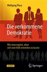 Book cover of Die verkommene Demokratie (2nd ed.) by Wolfgang Plasa