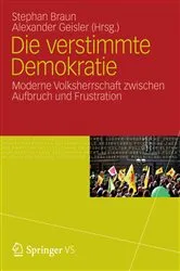 Book cover of Die verstimmte Demokratie by Stephan Braun