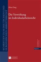 Book cover of Die Verwirkung im Individualarbeitsrecht by Unknown