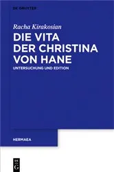 Book cover of Die Vita der Christina von Hane by Racha Kirakosian