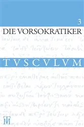 Book cover of Die Vorsokratiker 3 (2nd ed.) by Laura Gemelli Marciano