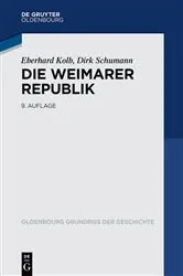 Book cover of Die Weimarer Republik (9th ed.) by Eberhard Kolb
