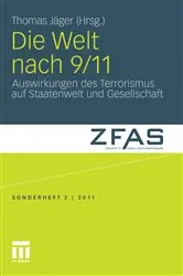 Book cover of Die Welt nach 9/11 by Thomas Jäger