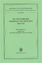 Book cover of Die Weltchronik Heinrichs von München. Neue Ee by Frank Shaw