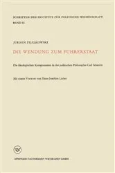 Book cover of Die Wendung zum Führerstaat by Unknown