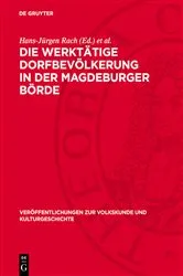 Book cover of Die werktätige Dorfbevölkerung in der Magdeburger Börde by Hans-Jürgen Rach