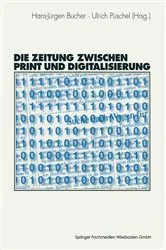 Book cover of Die Zeitung zwischen Print und Digitalisierung by Hans-Jürgen Bucher
