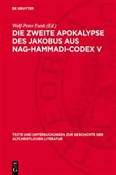 Book cover of Die Zweite Apokalypse des Jakobus aus Nag-Hammadi-Codex V by Wolf-Peter Funk