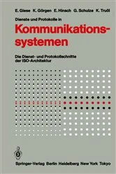 Book cover of Dienste und Protokolle in Kommunikationssystemen by Eckart Giese