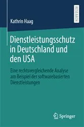 Book cover of Dienstleistungsschutz in Deutschland und den USA by Kathrin Haag